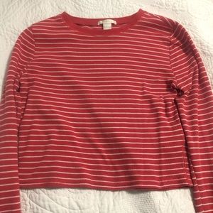 Forever 21 Tight Crop Top Shirt